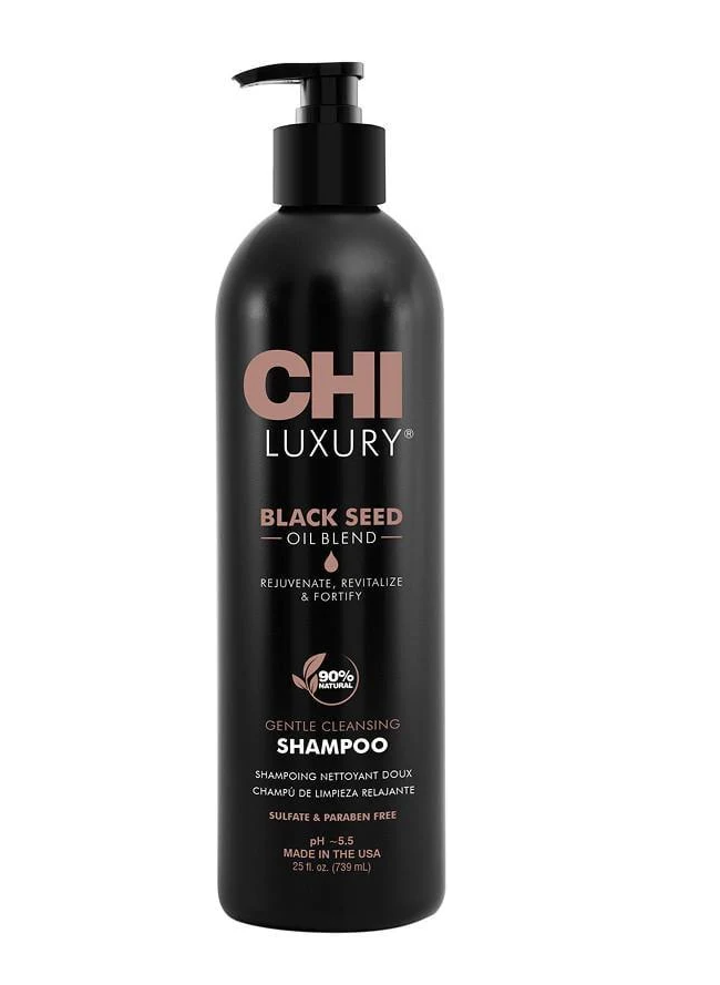 Шампунь деликатной очистки с маслом черного тмина CHI Luxury Black Seed Oil 739 мл (2554818422)