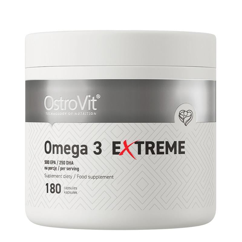 Омега 3 риб'ячий жир OstroVit Omega 3 Extreme 180 капс. (22832-01)