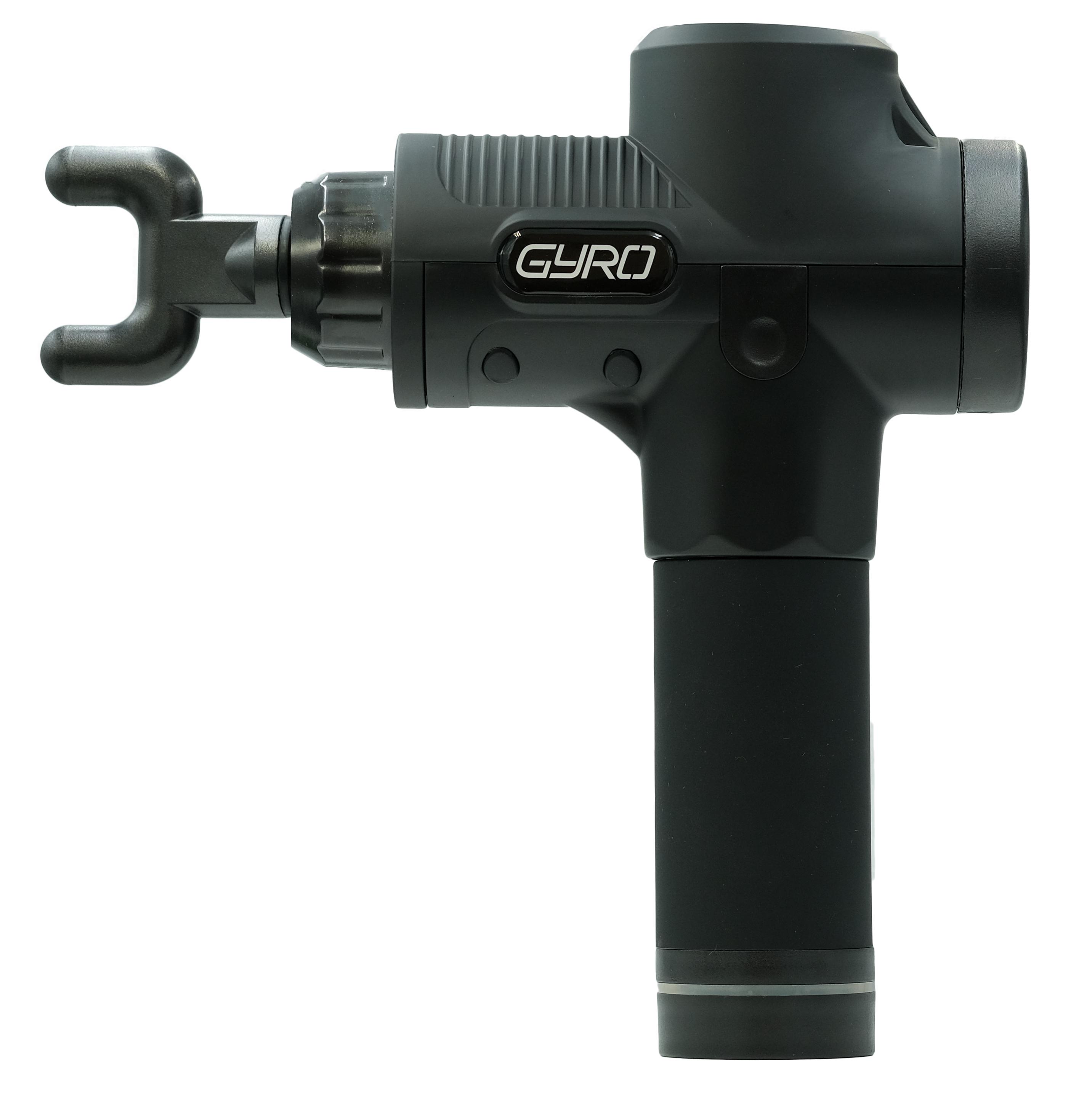 Перкуссионный массажер для тела и мышц Gyro Muscle Gun Massager Black (4655017) - фото 5 Перкуссионный массажер для тела и мышц Gyro Muscle Gun Massager Black (4655017) - фото 5