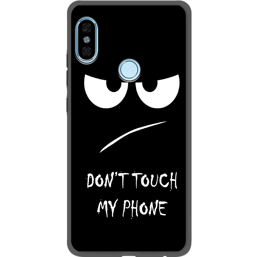 Чехол BoxFace Xiaomi Redmi Note 5 / Note 5 Pro Don't Touch my Phone Черный силикон (32971-up535-34771)
