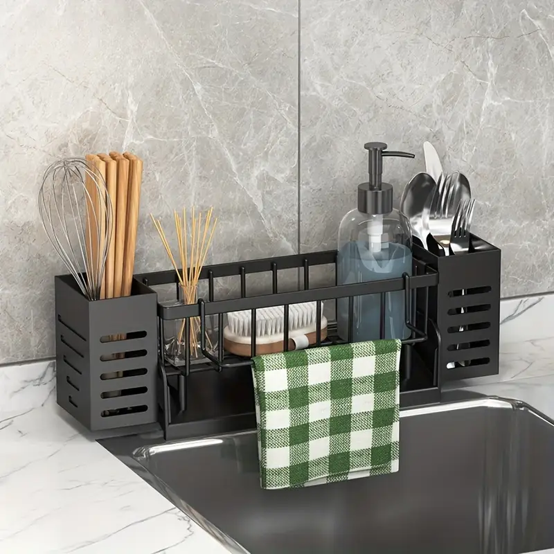 Органайзер кухонный для мытья 34х11х8 см - фото 3 Органайзер кухонный для мытья 34х11х8 см - фото 3