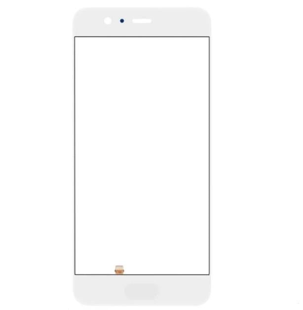 Стекло дисплея со сканером отпечатка пальца для Huawei P10 White (000046053)