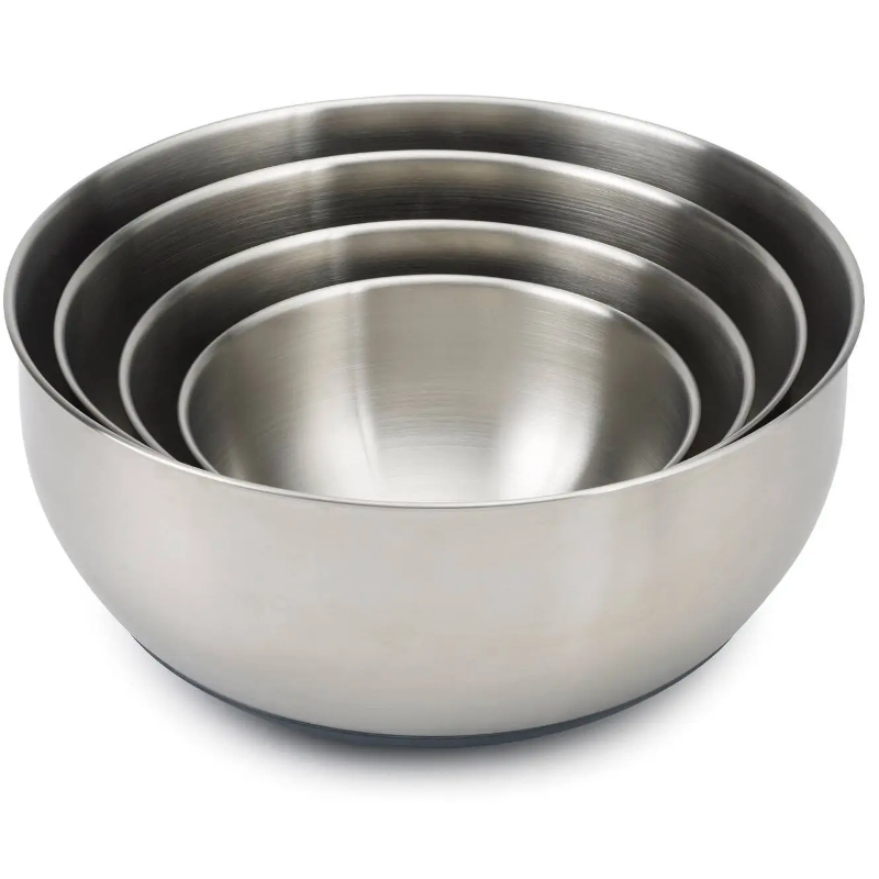 Миски для смешивания Joseph Joseph Nest 100 Prep&Store The Maker's Collection Stainless Steel 4 шт. (95025) - фото 3