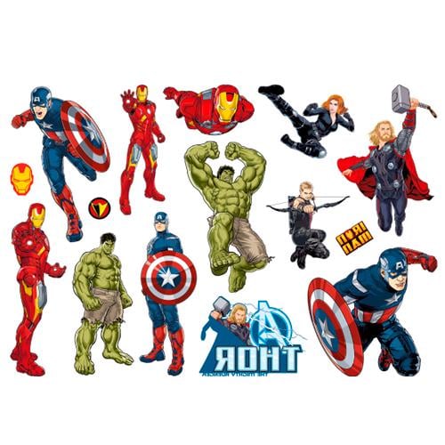 Детские татуировки Marvel Tattoo Set (3700-4)