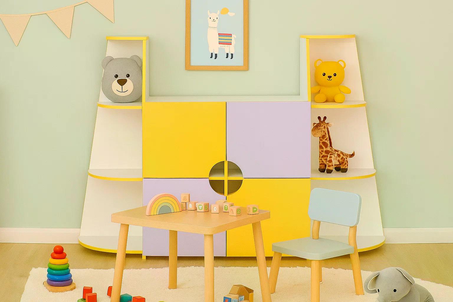 Ігрові меблі дитячі Водний світ Yellow/Lavander - фото 3 Ігрові меблі дитячі Водний світ Yellow/Lavander - фото 3