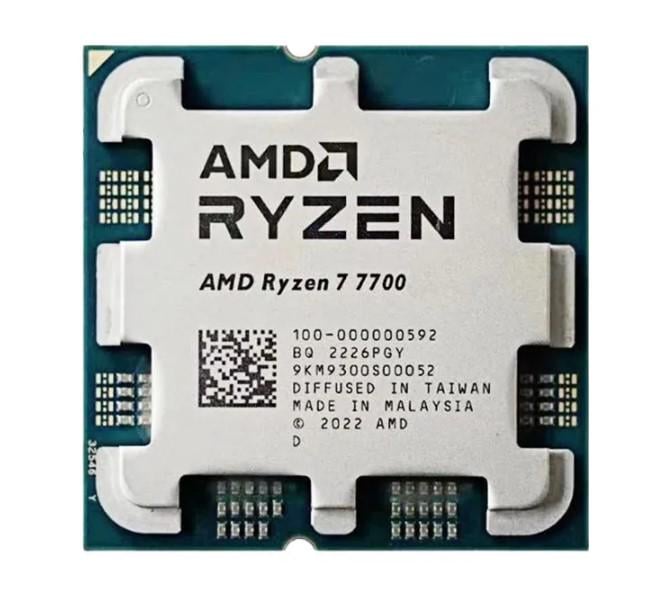 Процессор AMD Ryzen 7 7700 AM5 3,8-5,3 GHz Turbo 32MB Tray (100-000000592)