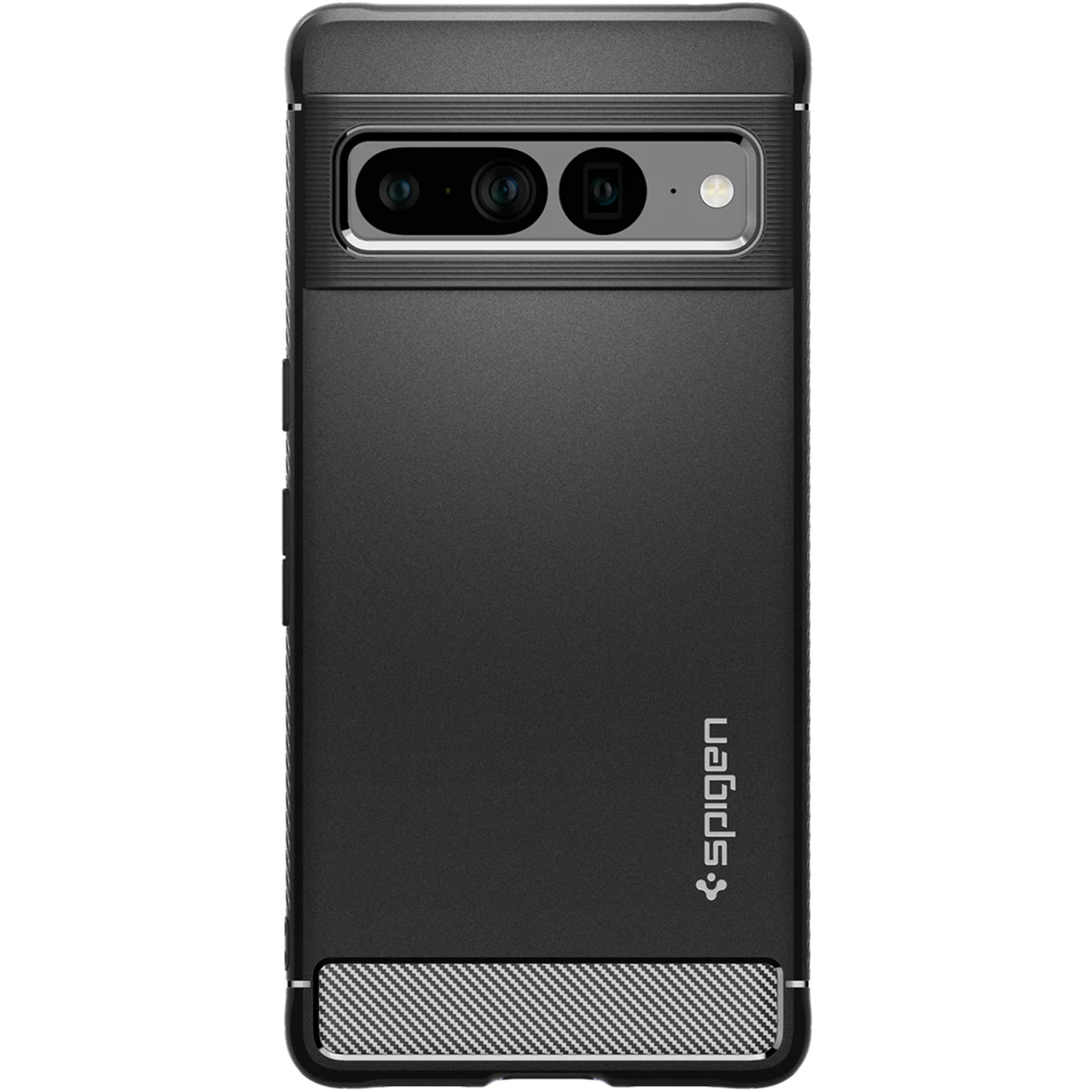 Чехол накладка Spigen Rugged Case for Google Pixel 7 Pro Matte ACS04725 Black
