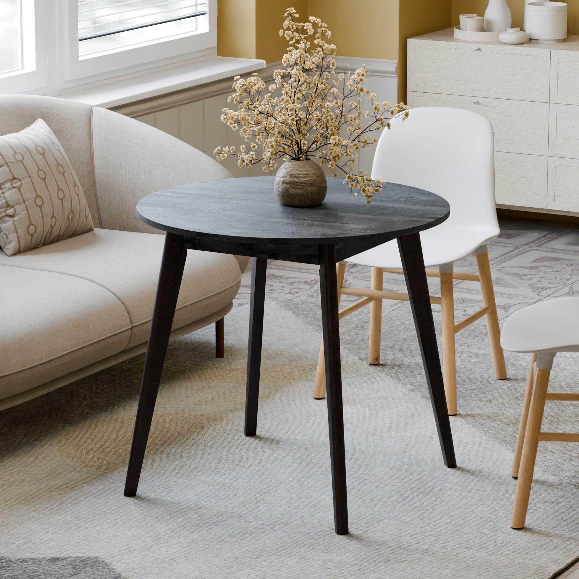 Обеденный стол Неман БОН 880х880x18 мм Угольный камень/Венге (5588111) - фото 2 Обеденный стол Неман БОН 880х880x18 мм Угольный камень/Венге (5588111) - фото 2