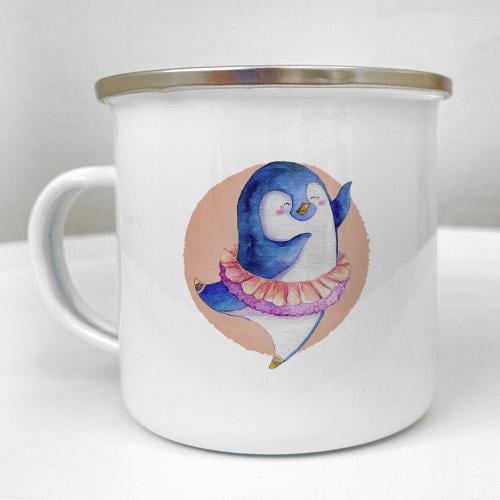 Кружка металлическая Camper "Співай! Танцюй! Сяй!" 250 мл (KRM_23S070)