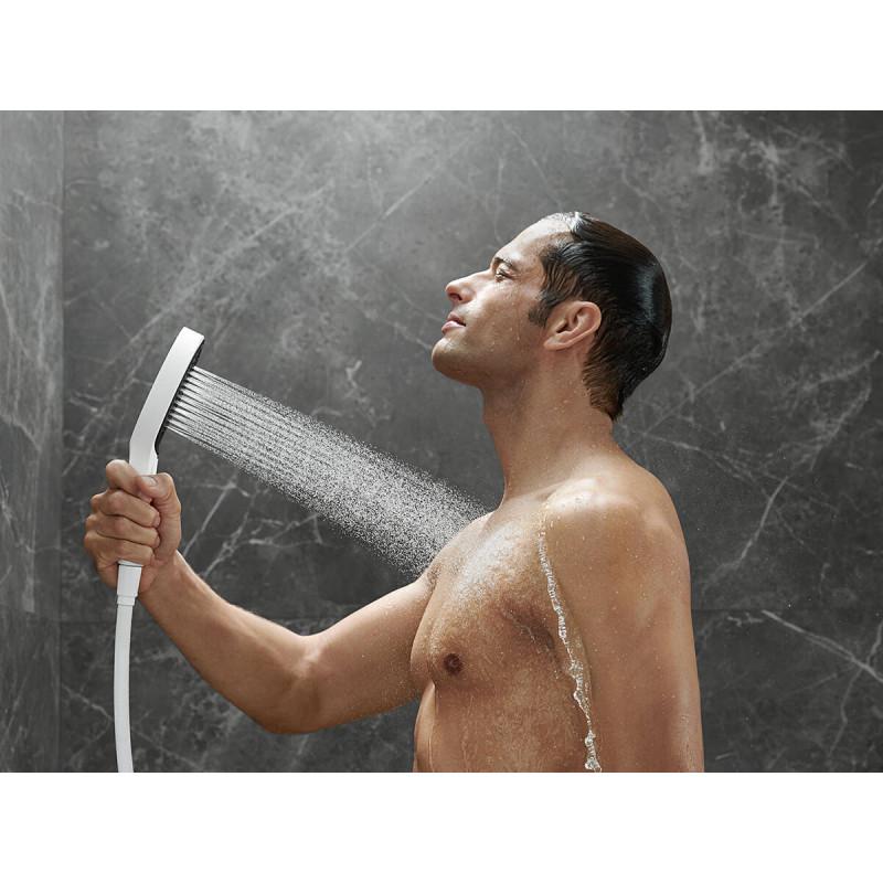 Набор душевой Hansgrohe Rainfinity 130 3Jet Porter White matt (26852700) - фото 2