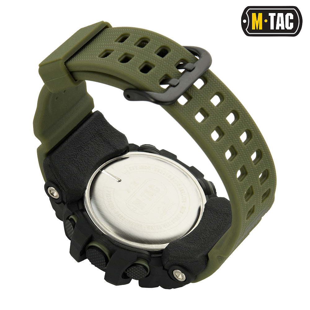 Наручний годинник M-Tac Adventure Black/Olive - фото 4