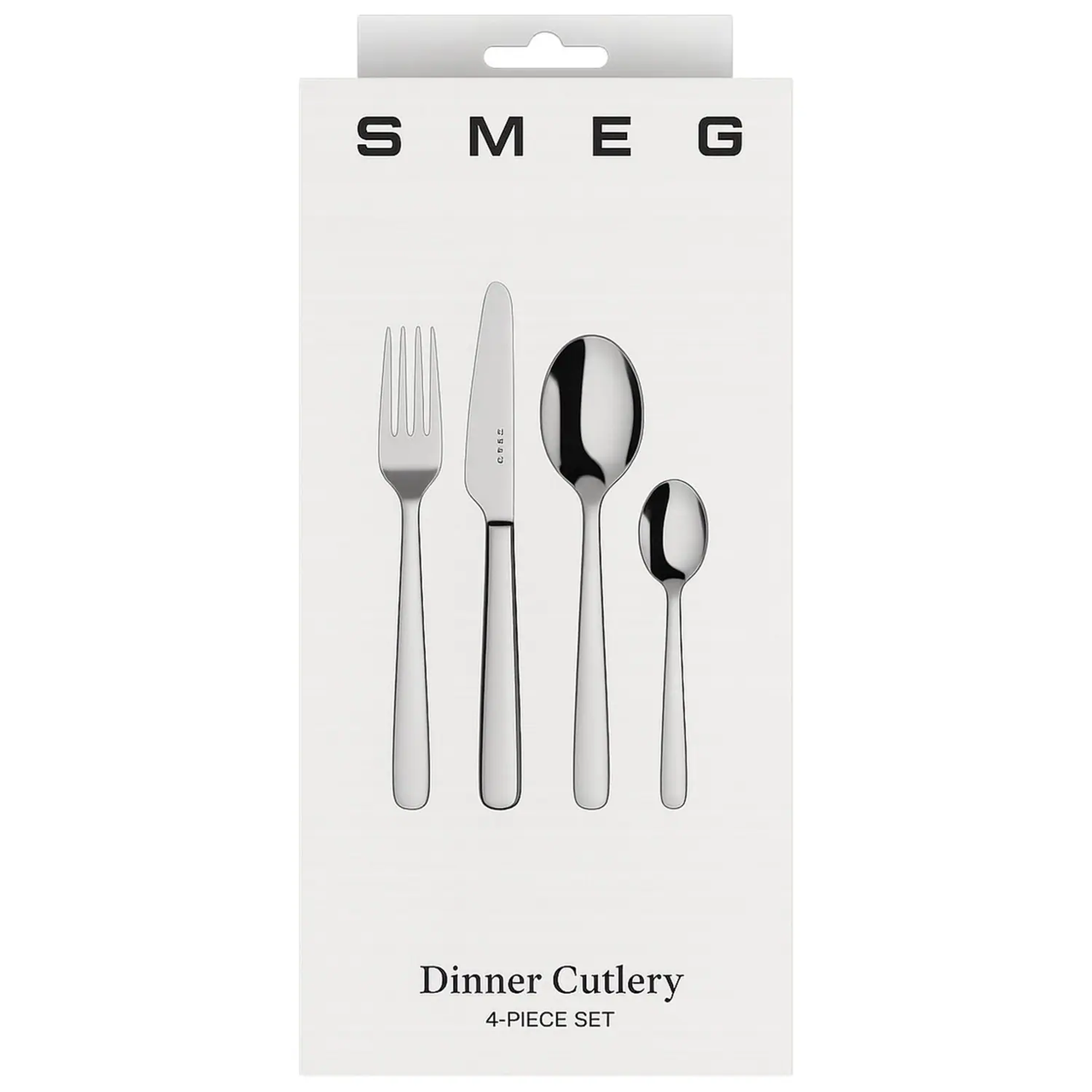 Набір столових приладів SMEG Dinner Cutlery з нержавіючої сталі 4 предмети