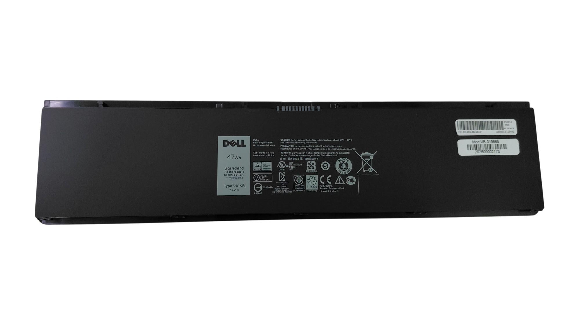 Аккумулятор для ноутбука Dell 34GKR Latitude E7440 7,4V 6200 mAh Black (019865) Аккумулятор для ноутбука Dell 34GKR Latitude E7440 7,4V 6200 mAh Black (019865)