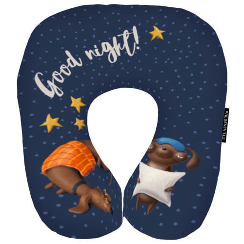 Дорожная подушка Good night 32x30 см (DOP_DOG003)