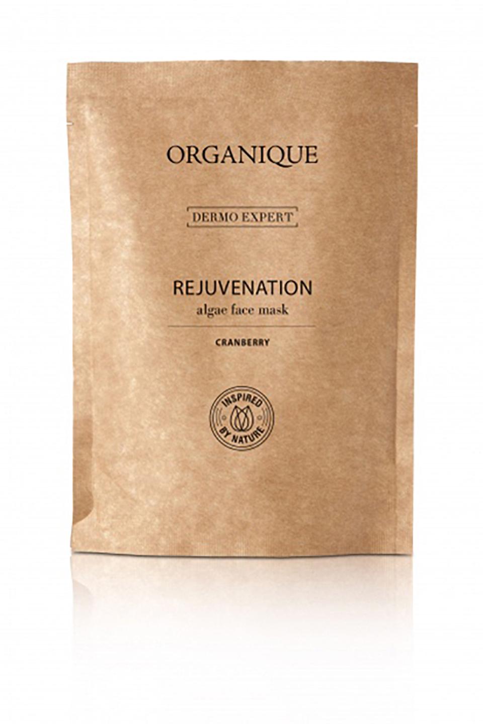 Маска для лица Organique Dermo Expert альгинатная омолаживающая с клюквой 30 г