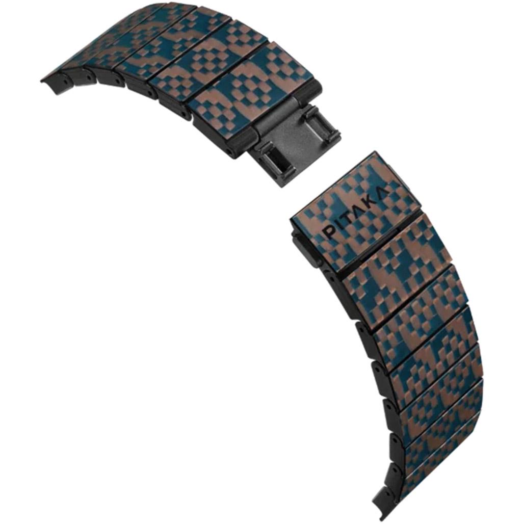 Ремінець Pitaka Chroma Carbon Band Dreamland для Apple Watch 42/44/45/49 мм Stairs (AWB2302) - фото 4 Ремінець Pitaka Chroma Carbon Band Dreamland для Apple Watch 42/44/45/49 мм Stairs (AWB2302) - фото 4