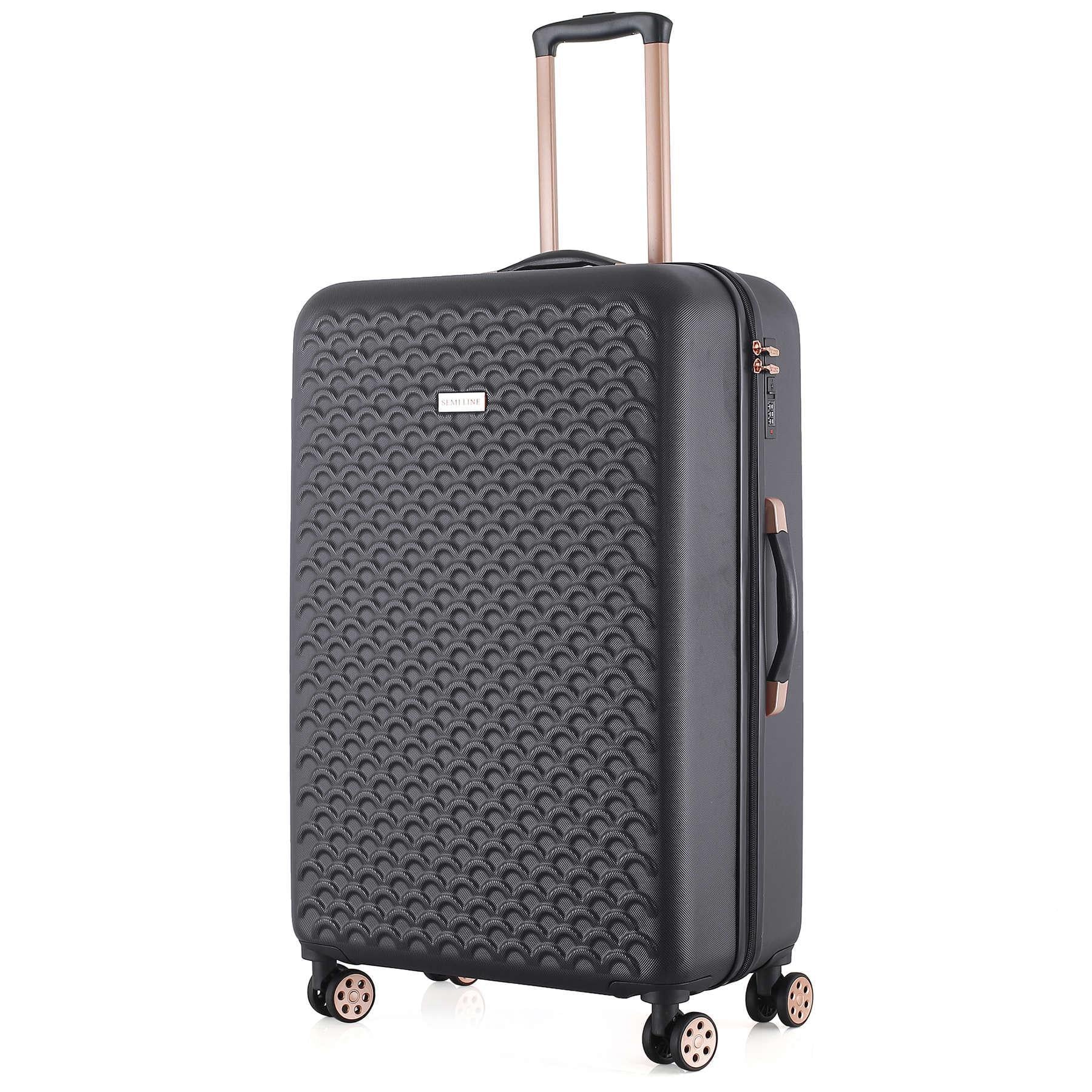 Чемодан большой SEMI LINE 28" ABS-Plastic L Black (T5718-3)