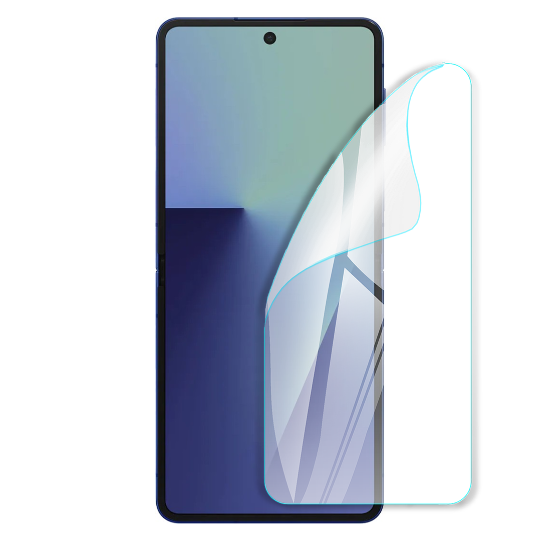 Защитная полиуретановая глянцевая пленка Extreme Armor на экран смартфона Samsung Galaxy Flip7 (PF-E02SNG-001-180)