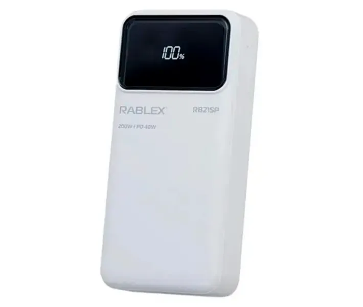 Повербанк Rablex RB21SP 20000mAh Fast charging 200W/PD40W (2850557215) Повербанк Rablex RB21SP 20000mAh Fast charging 200W/PD40W (2850557215)