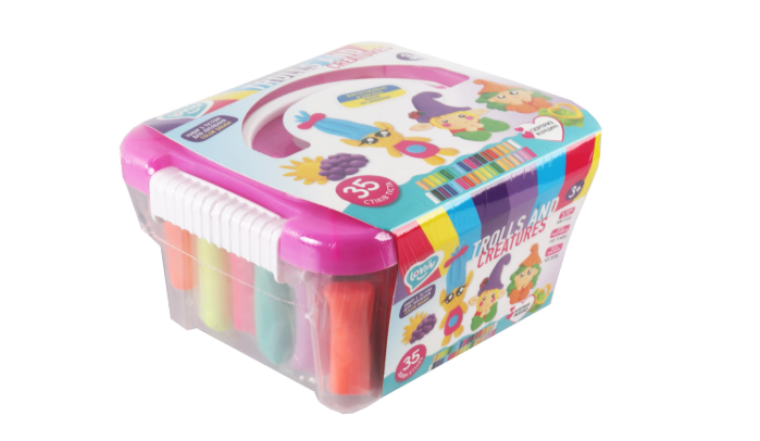 Набір для ліплення з тістом Lovin trolls and creatures box (MTT-160714)