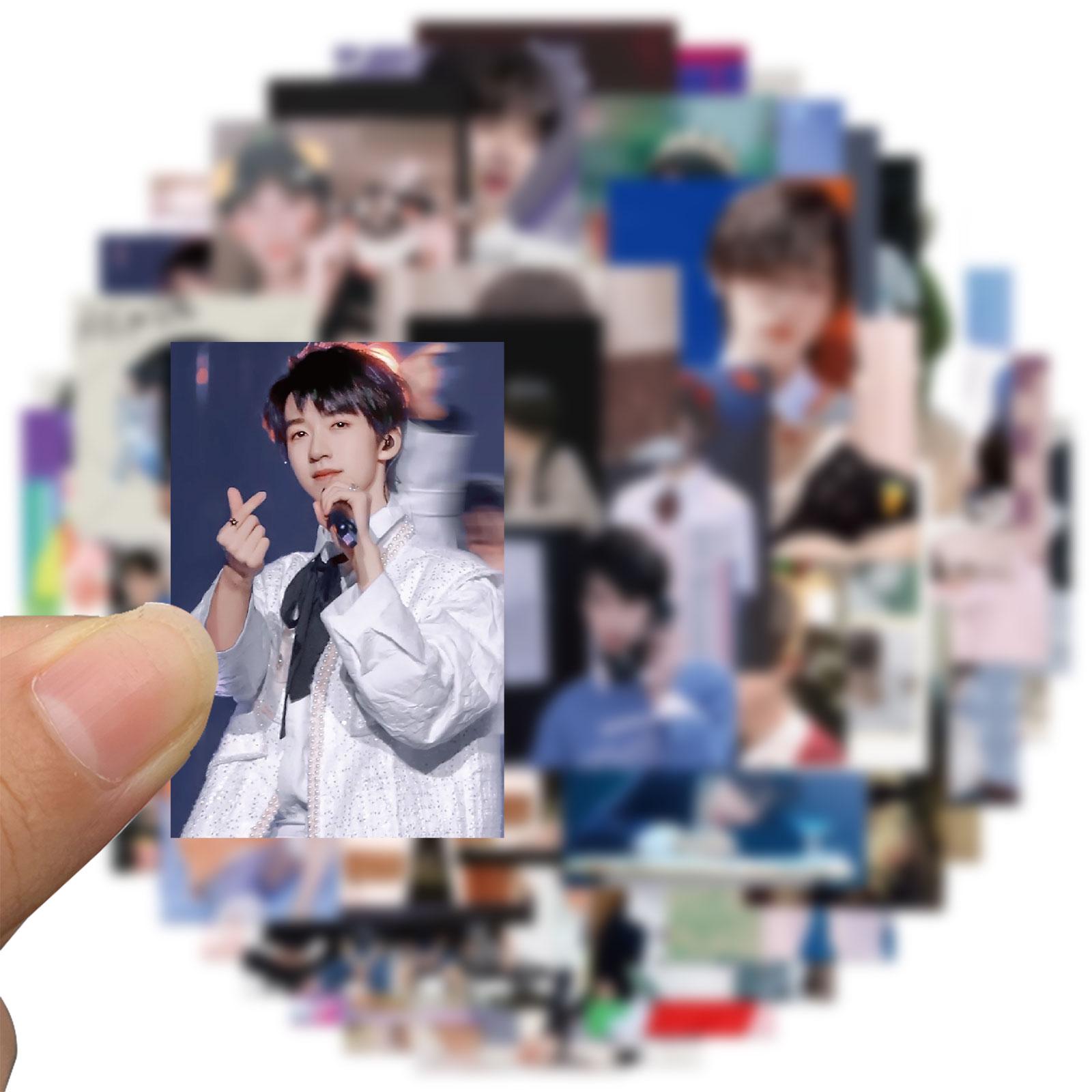 Набір наклейок TNT He Junlin KPop 80 шт. - фото 2 Набір наклейок TNT He Junlin KPop 80 шт. - фото 2