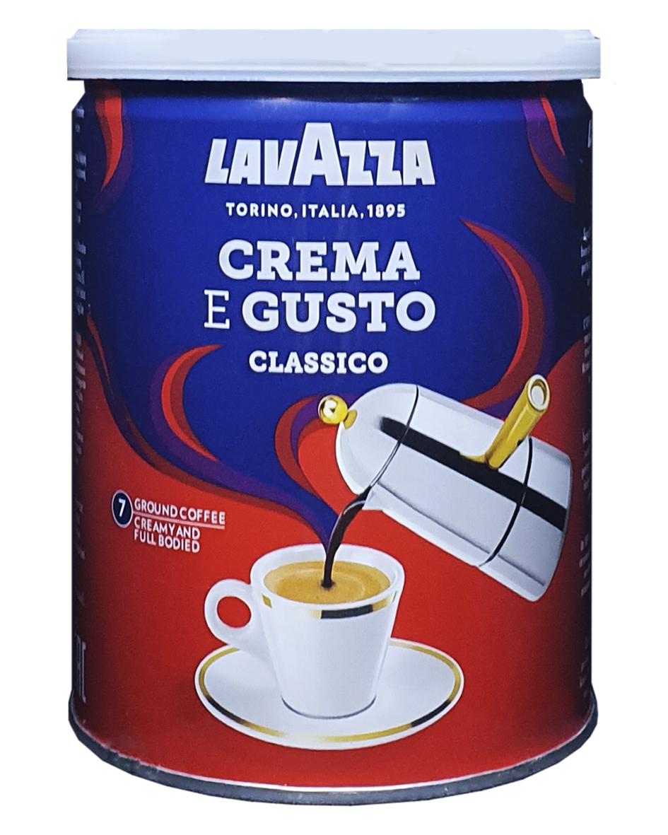 Кава Lavazza Crema e Gusto мелена в металевій банці 250 г (36)