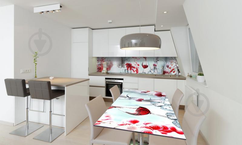 Наклейка виниловая на стол Zatarga «Зимнее настроение 02» 650х1200 мм Z180339/1st