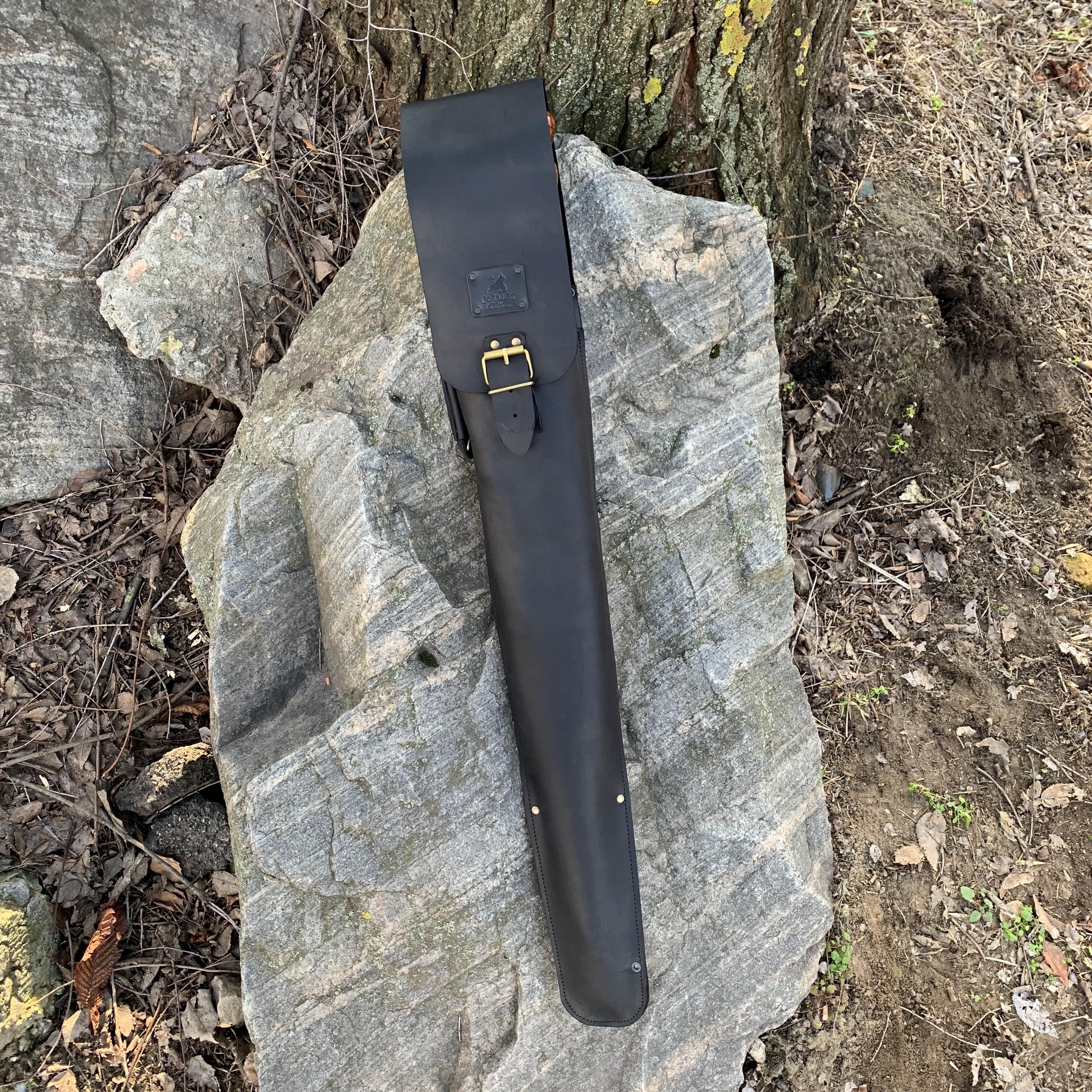 Набір шампурів Колчан Мах Gorillas BBQ в шкіряному чохлі Black - фото 4 Набір шампурів Колчан Мах Gorillas BBQ в шкіряному чохлі Black - фото 4