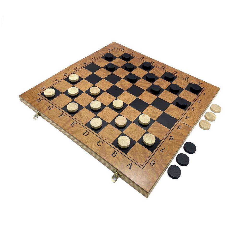 Настільна гра Newt Шахи/нарди/шашки 3в1 (SR-113-N-1235) - фото 3 Настільна гра Newt Шахи/нарди/шашки 3в1 (SR-113-N-1235) - фото 3