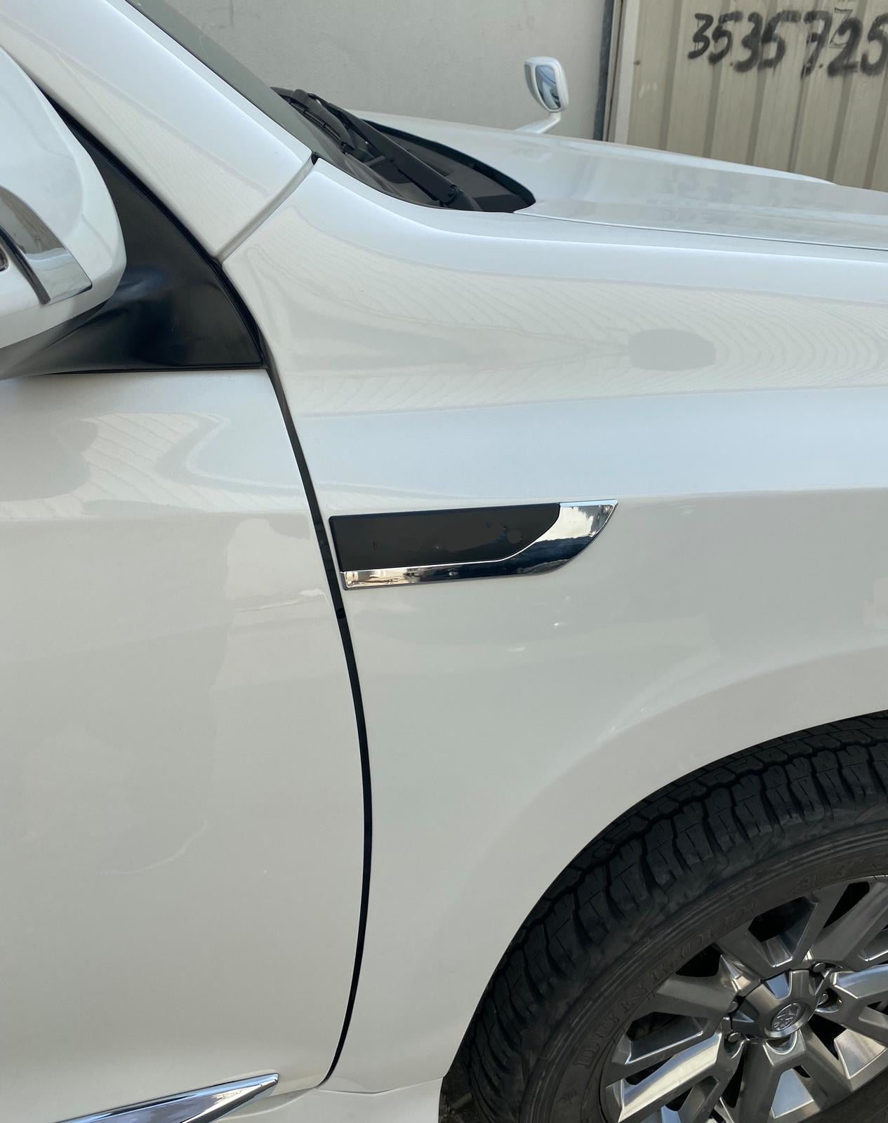 Стикеры на крыло Cixtai для Toyota Land Cruiser Prado 150 abs-пластик