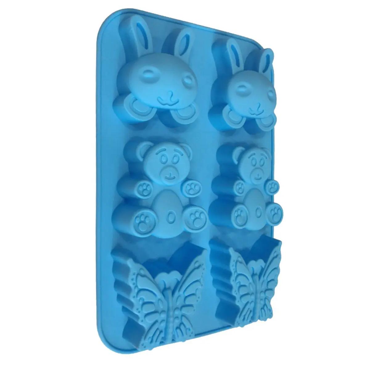 Форма для выпечки силиконовая A-Plus Бабочка Зайка Мишка (1961 G)