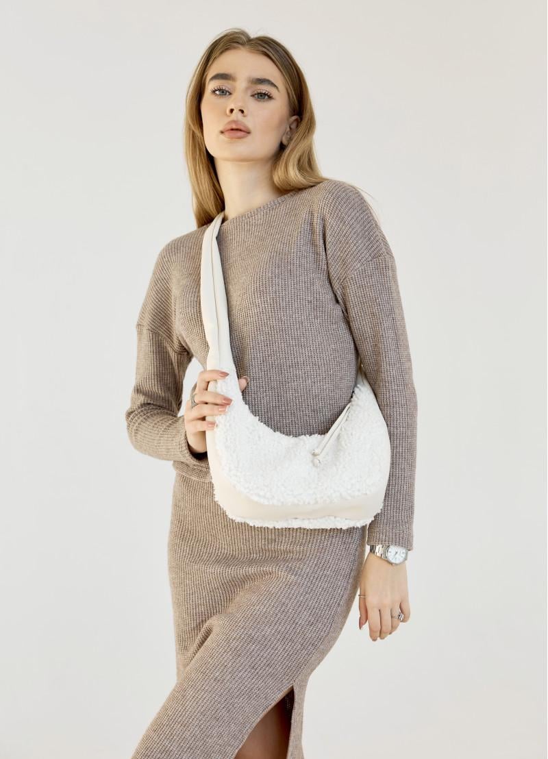 Женская сумка Sambag HOBO S DOLLY Белый (53100808)