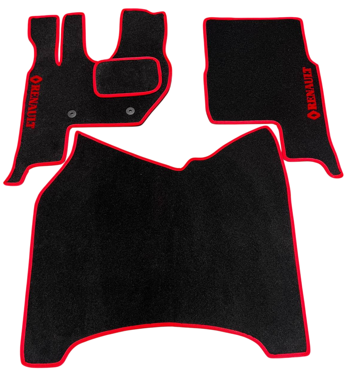 Коврики в салон ворсовые для Renault T-Truck АКП 2013 5 шт. Черный (27327167)