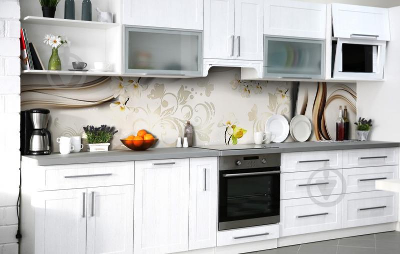 Скинали на кухню Zatarga «Чувственность» 650х2500 мм виниловая 3Д наклейка кухонный фартук самоклеящаяся