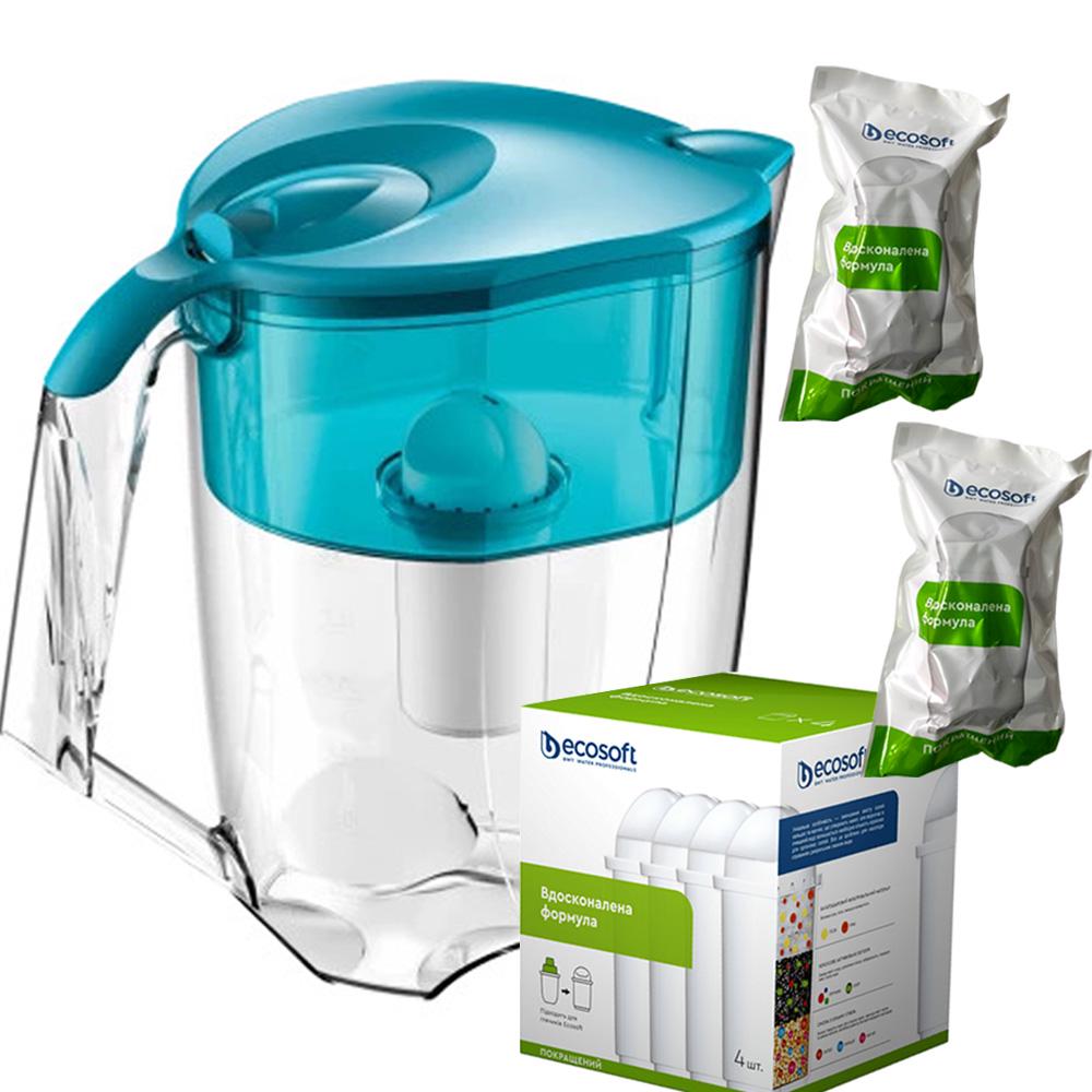 Фильтр-кувшин Ecosoft Maxima шесть картриджей Аква Грин (00289333)