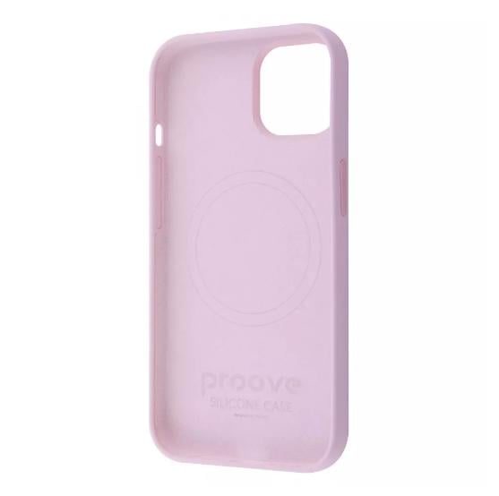 Чехол Proove Silicone Case with Magnetic Ring для телефона iPhone 14 chalk pink (573410806)