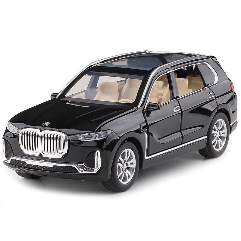 Игрушечная машинка металлическая BMW X7 Model 1:32 Черный (28443384)