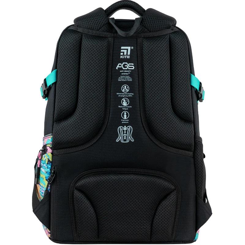 Школьный рюкзак KITE Education teens K24-727L-1 с ортопедической спинкой (994432) - фото 8 Школьный рюкзак KITE Education teens K24-727L-1 с ортопедической спинкой (994432) - фото 8