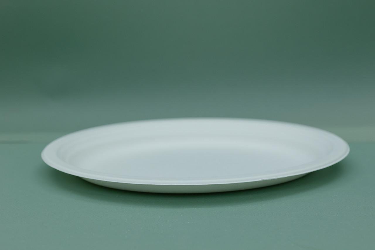 Одноразовая тарелка овальная 32х25,5 см 125 шт. Одноразовая тарелка овальная 32х25,5 см 125 шт.