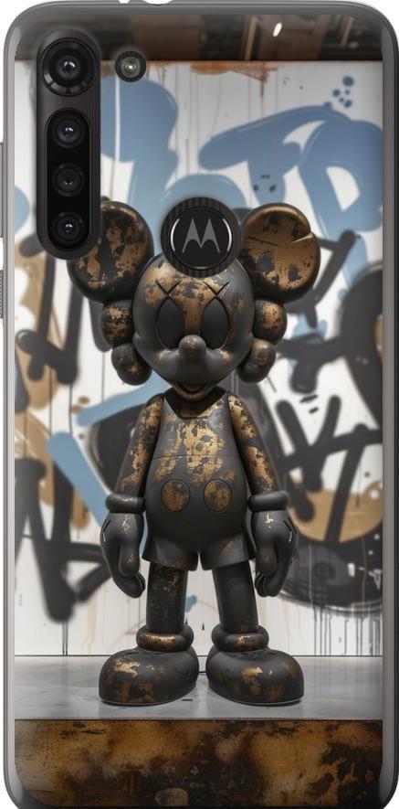 Чехол на Motorola G8 Power Bronze kaws v2 (6098u-1940-42517)