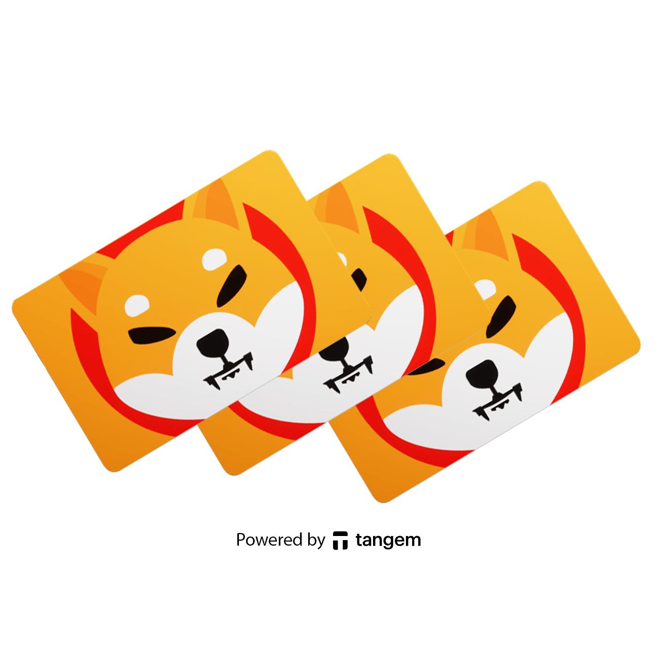 Криптогаманець мультивалютний Tangem Wallet 1.0 Shiba Inu на 3 картки (TG128X3-S) - фото 8