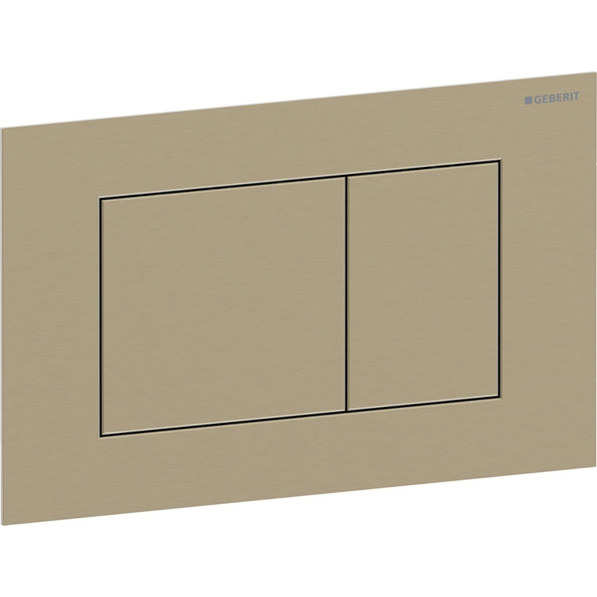 Кнопка для установки Geberit Sigma40 Square механическая Золотой матовый (115.629.QF.1)