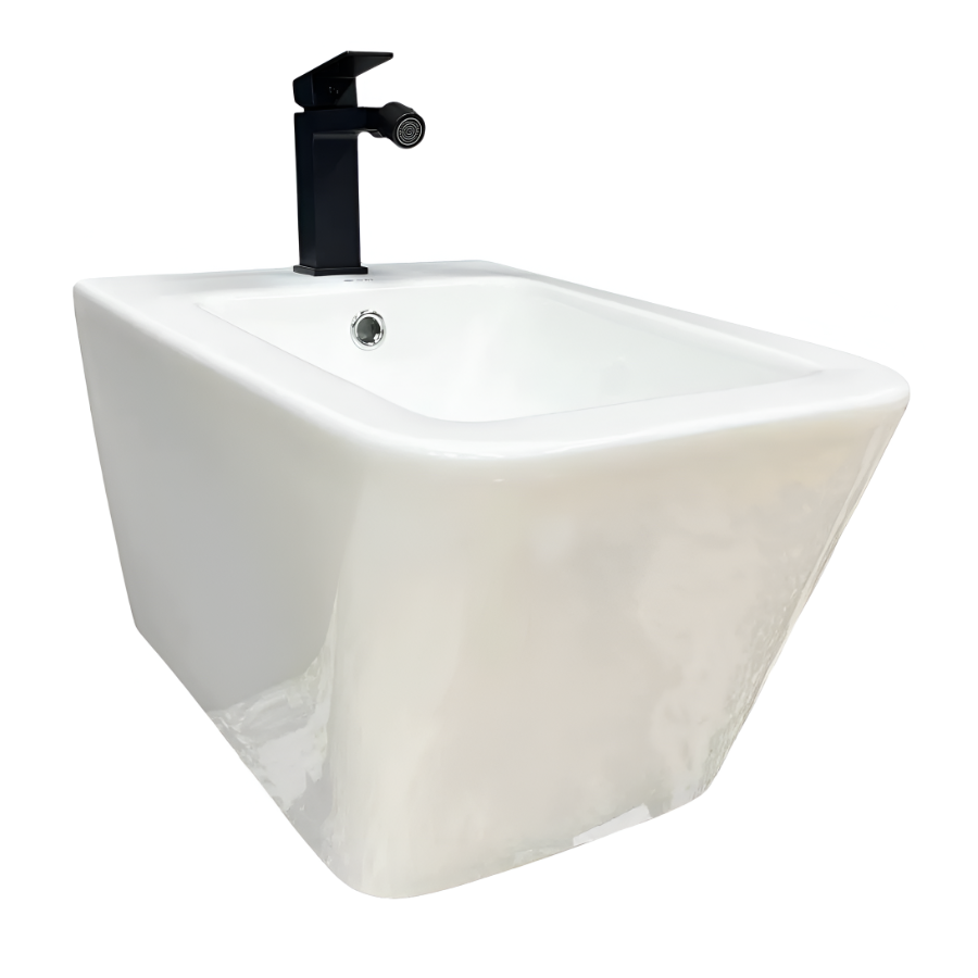 Биде подвесное VBI Caprera прямоугольное 505x345 мм Белый глянцевый (RM-VBI-020301)