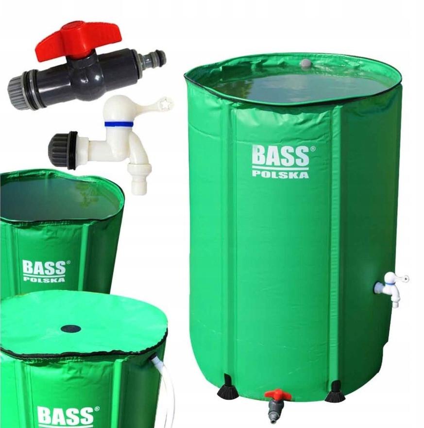 Бочка для сбора дождевой воды Bass Polska складная ПВХ с краном 390 л - фото 2 Бочка для сбора дождевой воды Bass Polska складная ПВХ с краном 390 л - фото 2