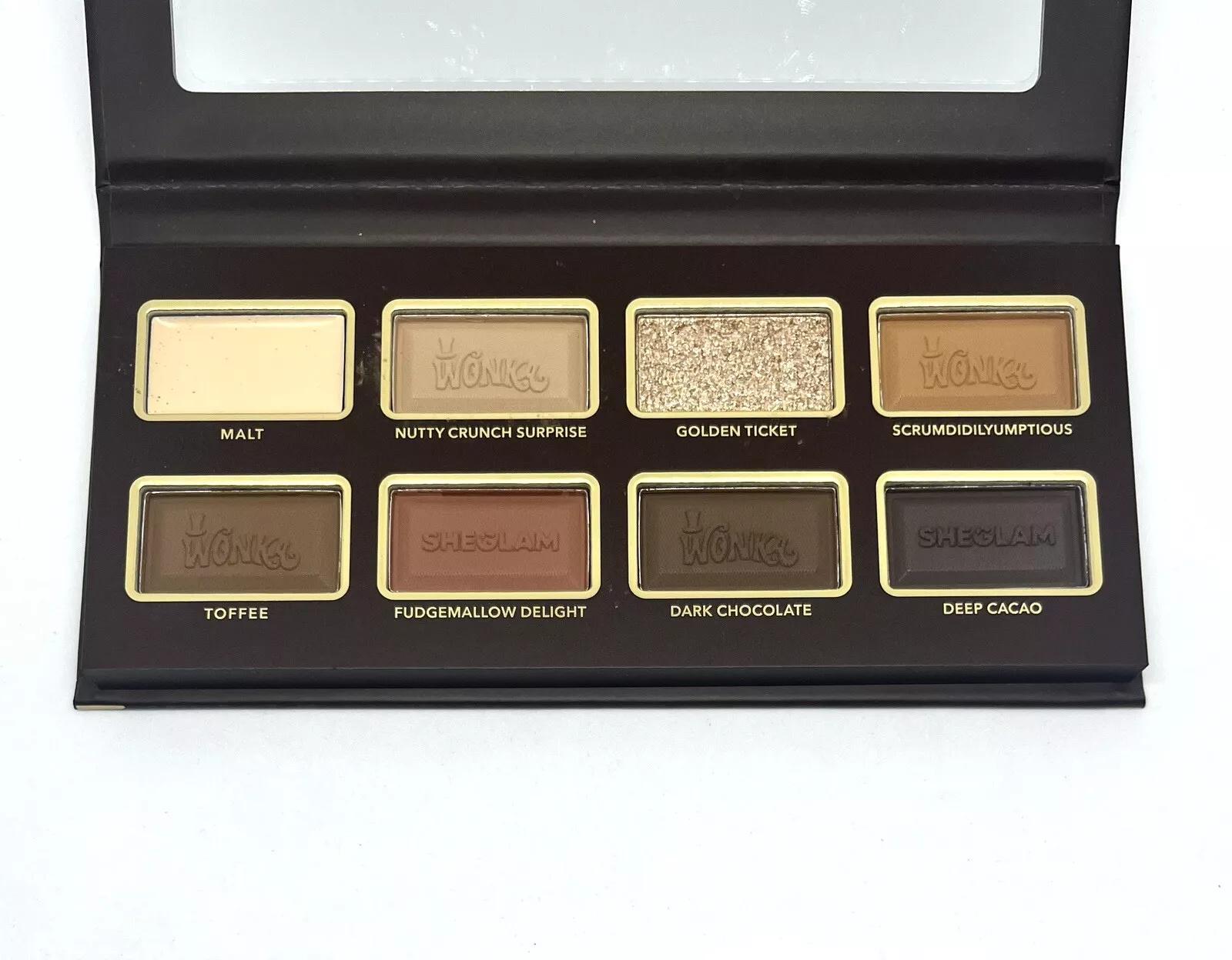 Палетка тіней SHEGLAM Wonka Bar Willy Wonka full collection set - фото 9