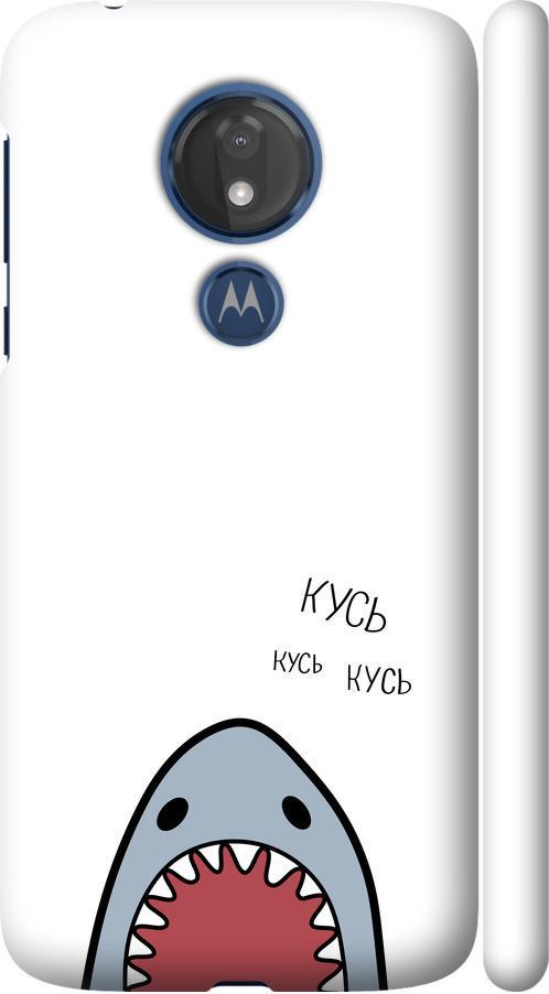 Чехол на Motorola Moto G7 Power Акула (4870m-1657-42517)