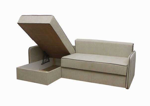 Диван угловой Юта с подушками и нишами 215х145 см Серый (1733878794) - фото 2 Диван угловой Юта с подушками и нишами 215х145 см Серый (1733878794) - фото 2