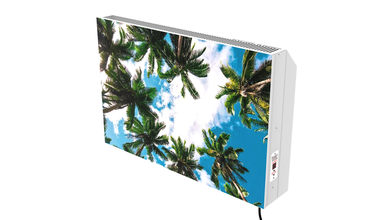 Обігрівач керамічний конвекційний Smart Install Model S 55 Малюнок NFC з терморегулятором метал 11 м2 (MODEL SP 55 M)