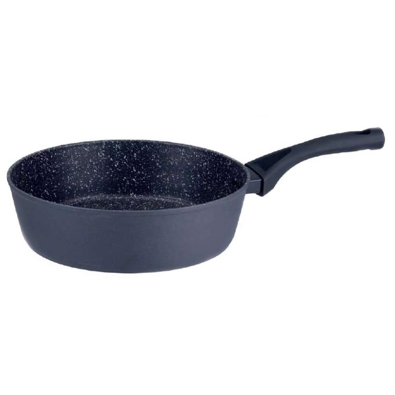 Сковорода Con Brio СВ-2430 Honey Line глубокая 24 см Black (iz14214)