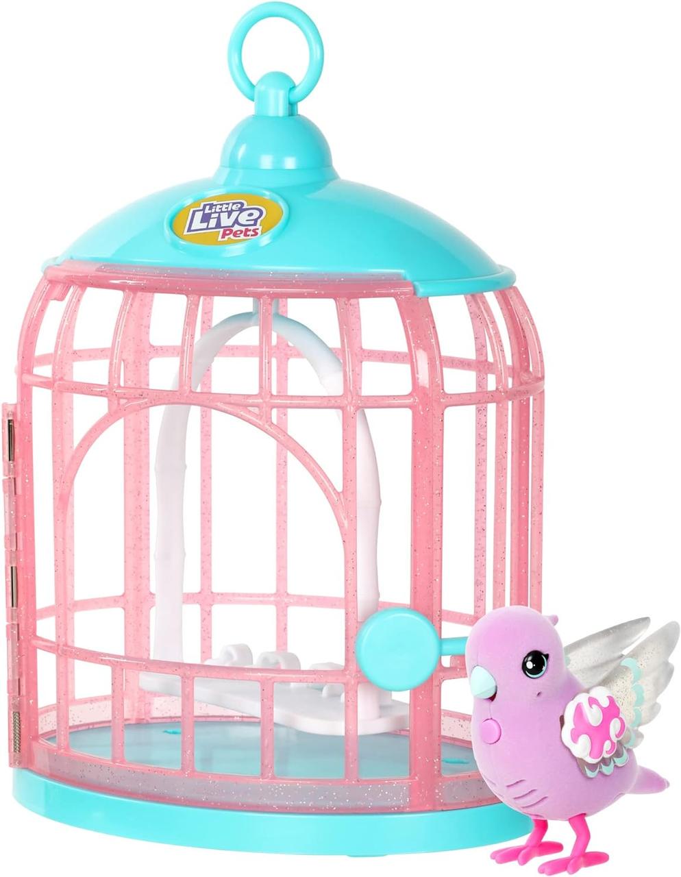 Интерактивная игрушка Птичка в клетке Little Live Pets Lil' Bird 26404 (21265979)